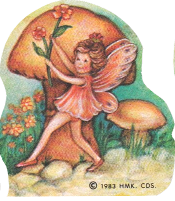 Mushroom Fairy Sticker